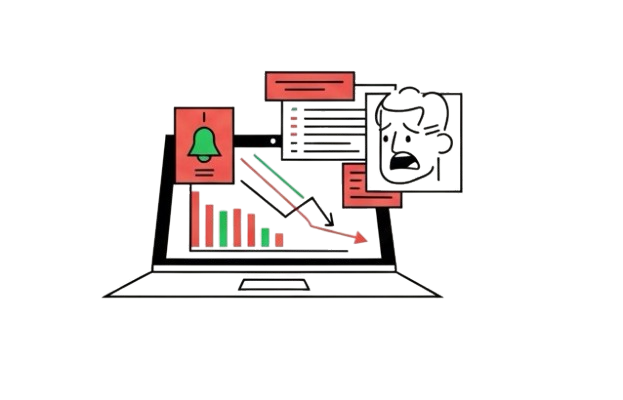 Event management alerts and performance metrics